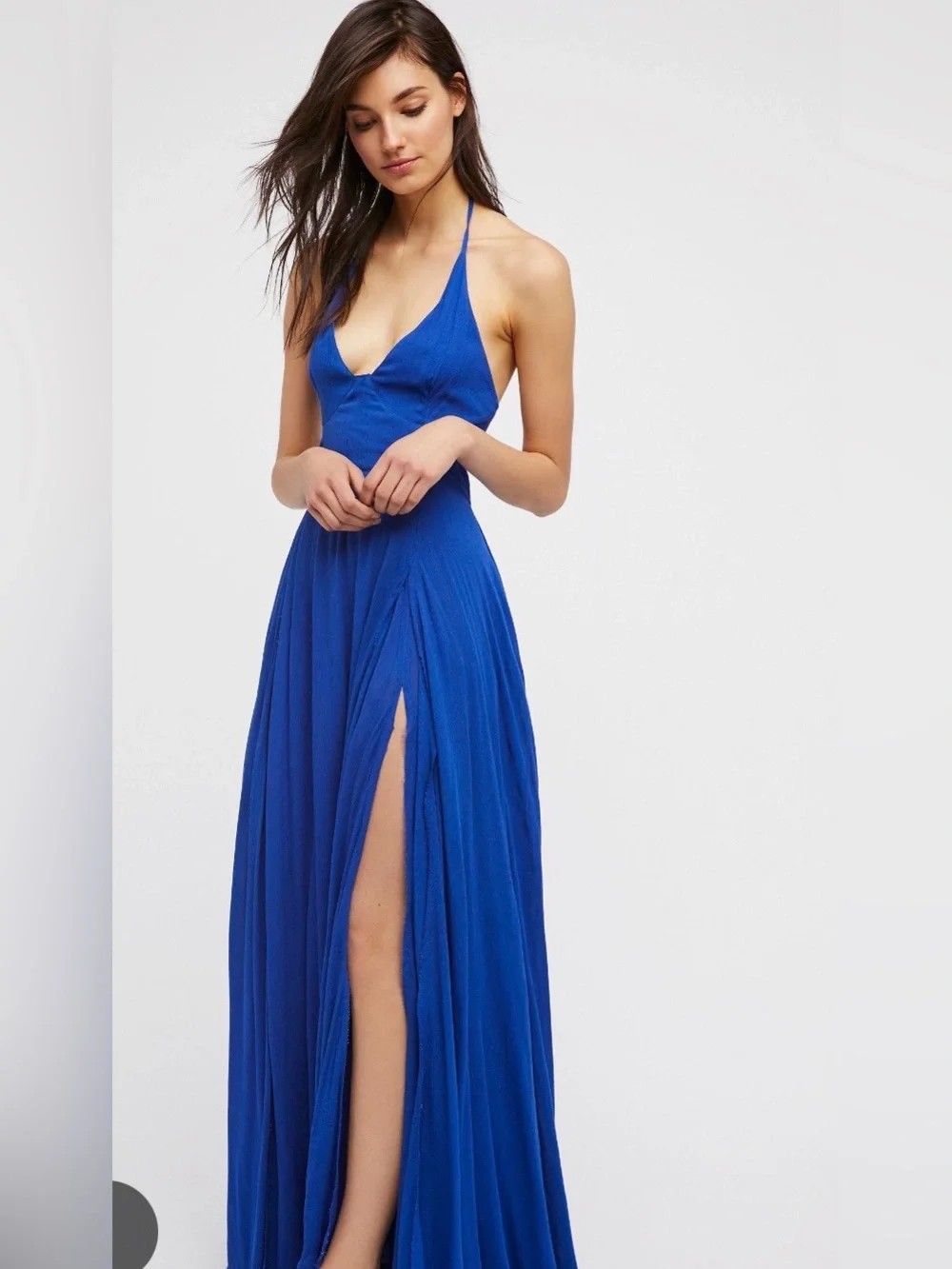Free people endless summer lillie blue maxi dress
